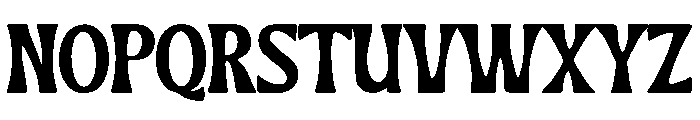 Sculpted Curves Font UPPERCASE