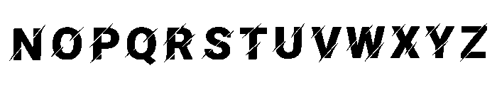 Scyta Regular Font UPPERCASE