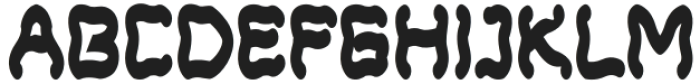 SCARY WEEN Regular otf (400) Font UPPERCASE