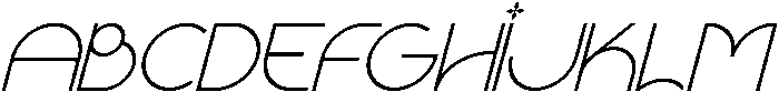 SCIENTIFIC MILESTONE REGULAR ITALIC otf (400) FONT