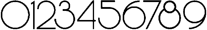 SCIENTIFIC MILESTONE REGULAR otf (400) Font OTHER CHARS