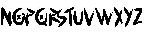 SCRATCH Regular otf (400) Font UPPERCASE