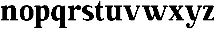 Scalova otf (400) Font LOWERCASE
