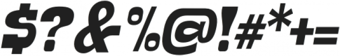 Scalter Semi Serif Semi Condensed Slanted otf (400) Font OTHER CHARS