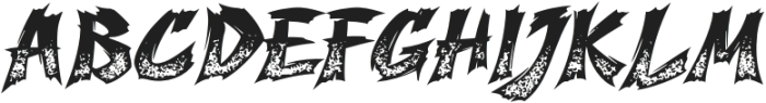 Scarfire Textured otf (400) Font UPPERCASE