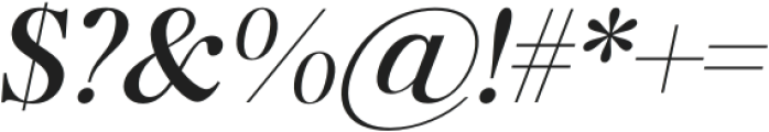 Scarlet Bradley Italic otf (400) Font OTHER CHARS