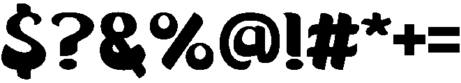 Scarlet Regular otf (400) Font OTHER CHARS