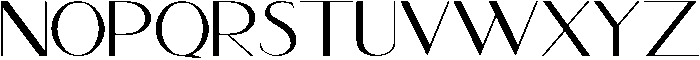 Scarlet otf (400) Font LOWERCASE