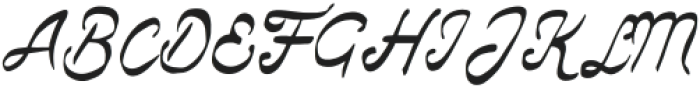 Scarleta-Regular otf (400) Font UPPERCASE