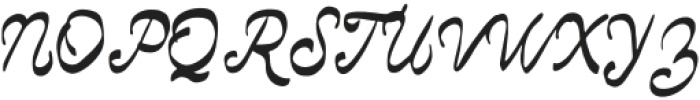 Scarleta-Regular otf (400) Font UPPERCASE