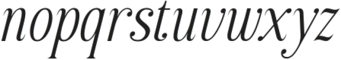 Scarlett Quistan Italic otf (400) Font LOWERCASE