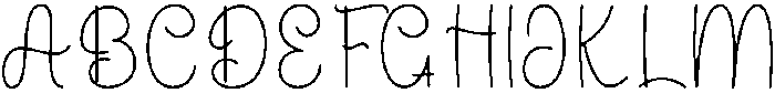Scarlett Regular otf (400) Font UPPERCASE