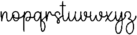 Scarlett Regular otf (400) Font LOWERCASE