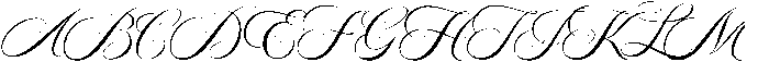 Scarlett otf (400) Font UPPERCASE