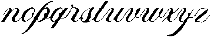 Scarlett otf (400) Font LOWERCASE