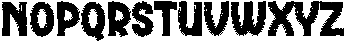 Scary Costumes Regular otf (400) Font LOWERCASE