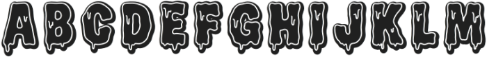 Scary Drip Shadow otf (400) FONT