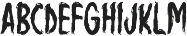Scary Envision otf (400) Font UPPERCASE