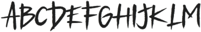 Scary Friday otf (400) Font LOWERCASE