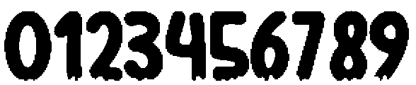 Scary Party Regular otf (400) Font OTHER CHARS