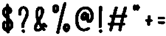 Scary Pumpkin Regular otf (400) Font OTHER CHARS