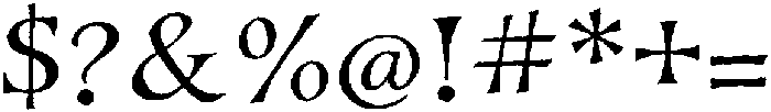 ScaryCuteSerif Regular otf (400) Font OTHER CHARS