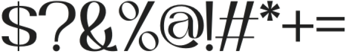 Scastea otf (400) Font OTHER CHARS