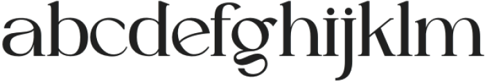 Scastea otf (400) Font LOWERCASE