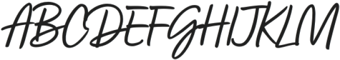 Scedhies-Regular otf (400) Font UPPERCASE