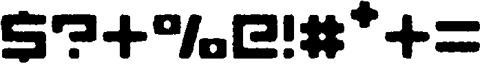 Scendero Circular Edgy otf (400) Font OTHER CHARS