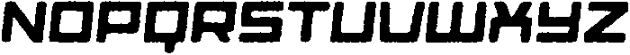 Scendero Circular Old Italic otf (400) Font LOWERCASE