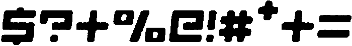 Scendero Circular Worn Italic otf (400) Font OTHER CHARS