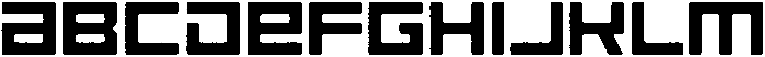 Scendero Rounded Grainy otf (400) Font UPPERCASE