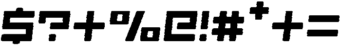 Scendero Rounded Inline Italic otf (400) Font OTHER CHARS
