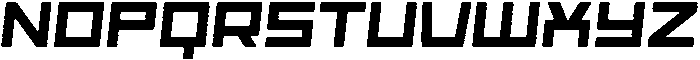 Scendero Rounded Inline Italic otf (400) Font UPPERCASE