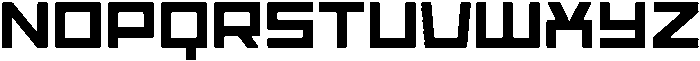 Scendero Rounded Inline otf (400) Font LOWERCASE