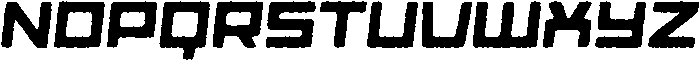 Scendero Rounded Old Italic otf (400) Font LOWERCASE