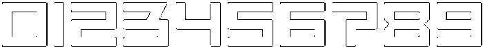 Scendero Rounded Outline otf (400) Font OTHER CHARS
