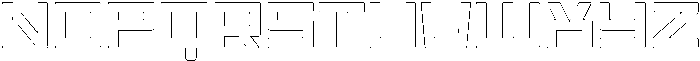 Scendero Rounded Outline otf (400) Font UPPERCASE