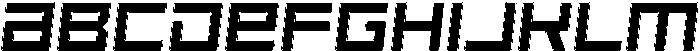Scendero Rounded Rimmed Italic otf (400) FONT