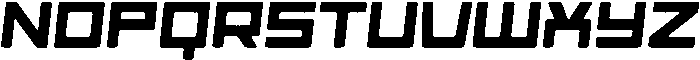 Scendero Rounded Rough Italic otf (400) Font UPPERCASE