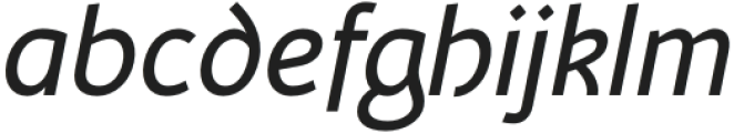 Schaberstein Italic otf (400) Font LOWERCASE