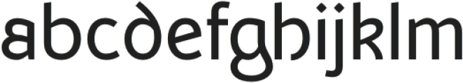 Schaberstein Regular otf (400) Font LOWERCASE