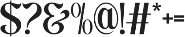 Schales Regular otf (400) Font OTHER CHARS