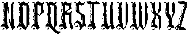 Schastur Rough otf (400) Font UPPERCASE