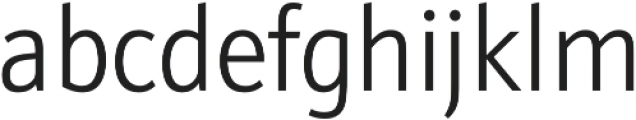 Schnebel Sans Pro Cond Light otf (300) Font LOWERCASE