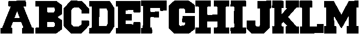 Scholar Block otf (400) Font UPPERCASE