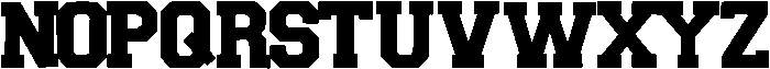Scholar Block otf (400) Font UPPERCASE