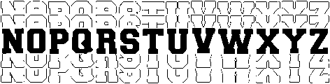 Scholar Stacked otf (400) Font UPPERCASE