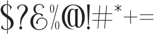 Scholastyca Typeface Regular otf (400) Font OTHER CHARS